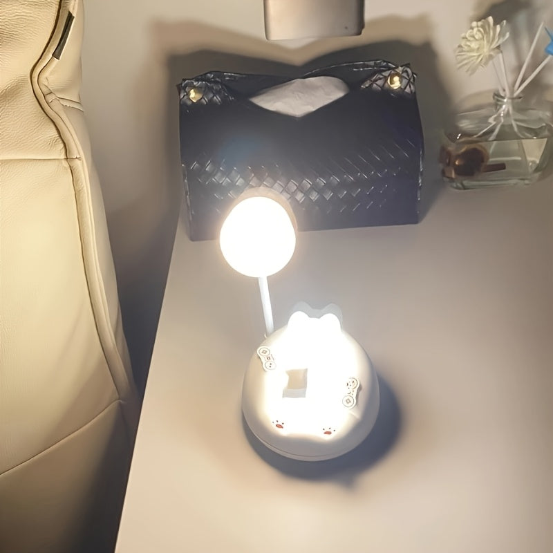Cute Cat - Shaped Night Light, 3 - Level Brightness Adjustable, Tap to Light Up. Warm Light for Sleep & Atmosphere.