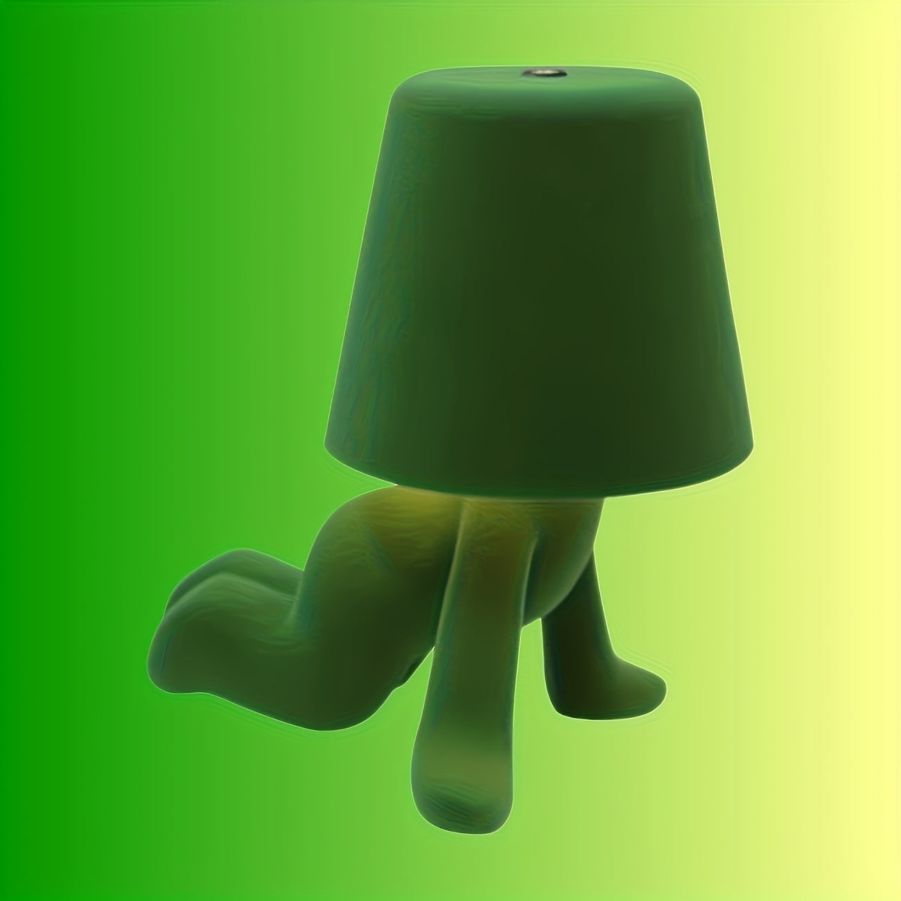WattUp Rechargeable LED Plush Table Lamp - Colorful Cartoon Animal Design, USB-Powered Soft Night Light for Bedroom, Living Room, Dining & Bar Decor, Cute Lights, Playful Lampshade, Decorative Lampshade