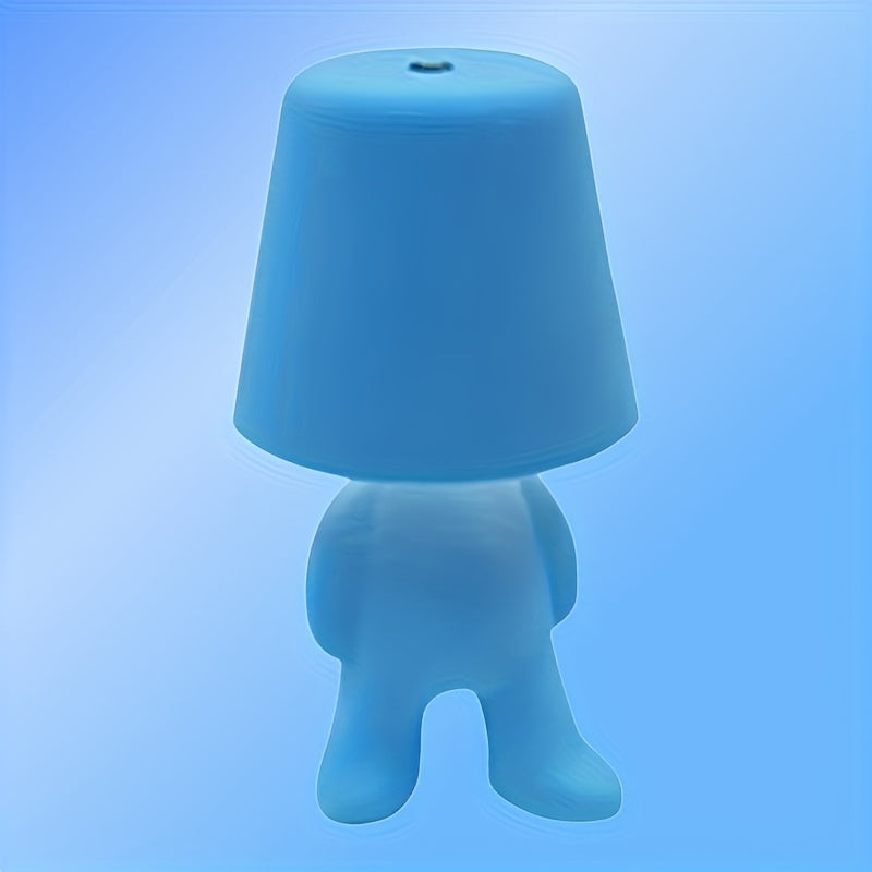 WattUp Rechargeable LED Plush Table Lamp - Colorful Cartoon Animal Design, USB-Powered Soft Night Light for Bedroom, Living Room, Dining & Bar Decor, Cute Lights, Playful Lampshade, Decorative Lampshade